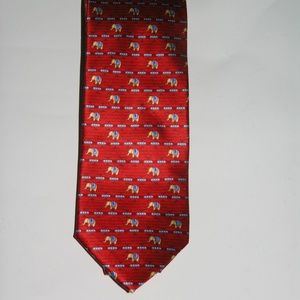 Faberge Animal Print Classic Width Silk Tie